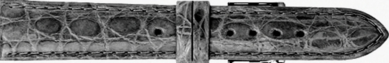 Genuine Crocodile Watch Strap  144 - Image 5