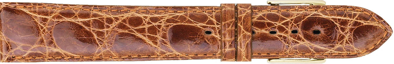 Genuine Crocodile Watch Strap  144 - Image 3