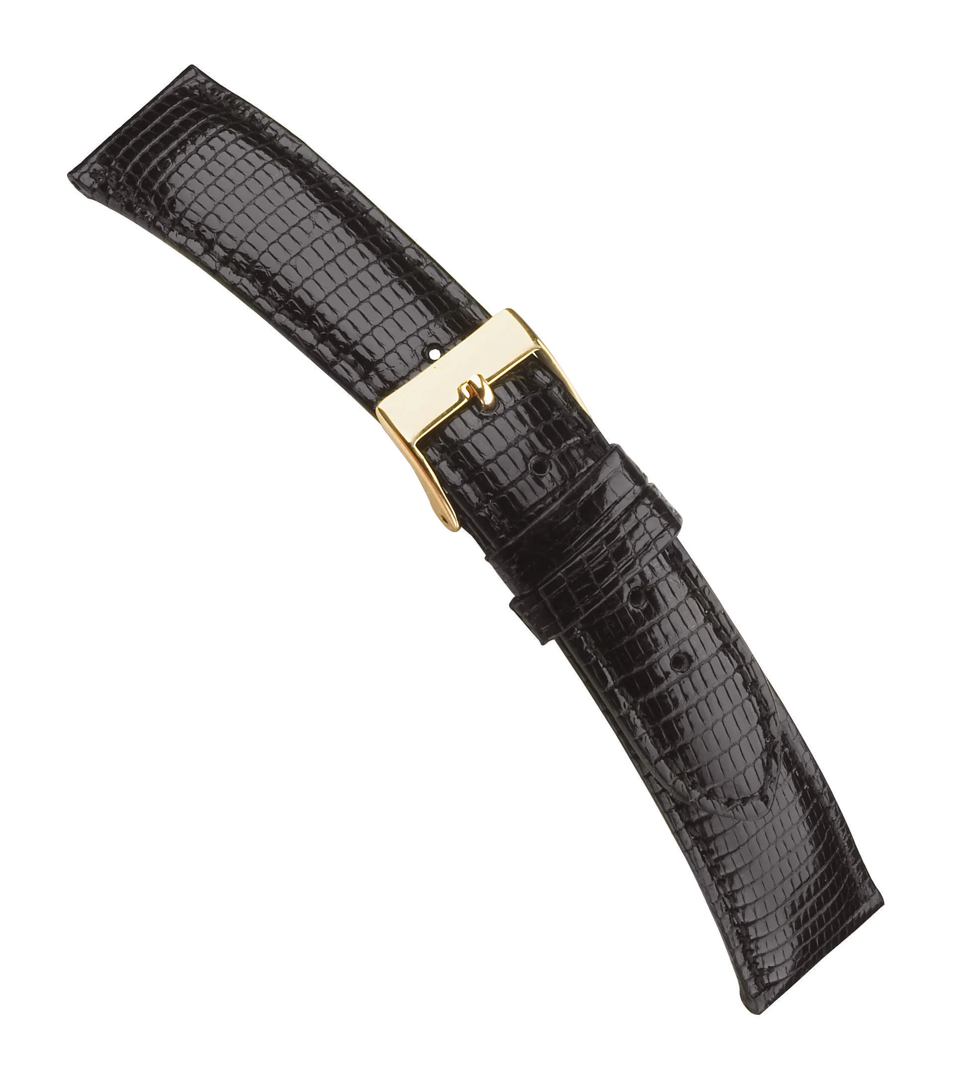 Genuine Lizard Watch Strap Padded and Stitched 177 - Image 17