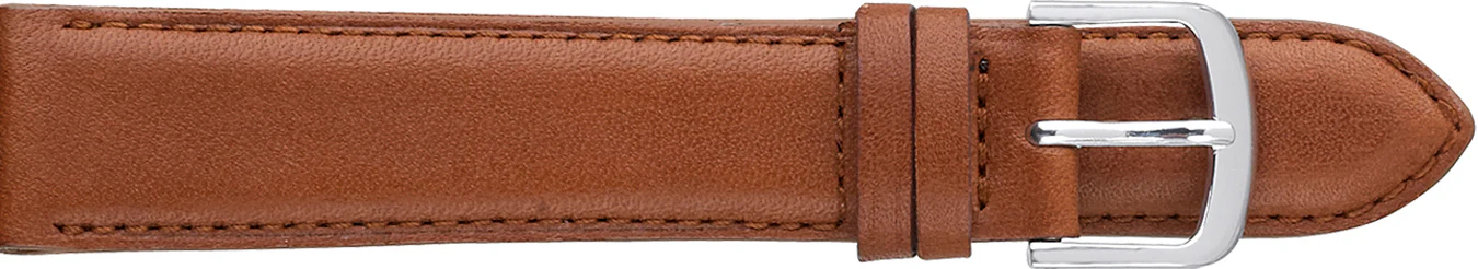 Fleurus Leather Watch Strap Padded & Stitched  182 - Image 2