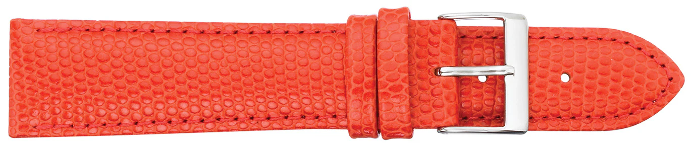 Lizard Embossed Leather Watch Strap  319 - Image 2