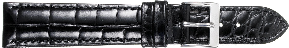 Alligator Embossed Leather Watch Strap  339 - Image 4