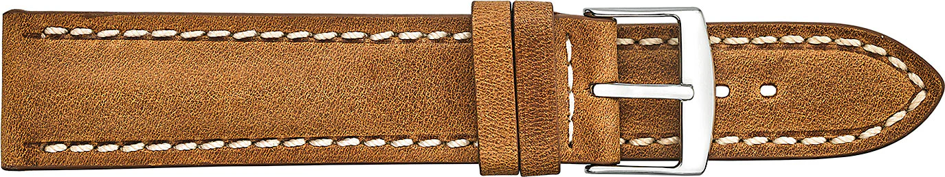 Fleurus Vintage Leather Watch Strap with soft Semi-Padding   506 - Image 5