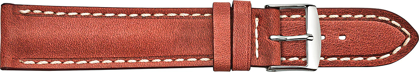 Fleurus Vintage Leather Watch Strap with soft Semi-Padding   506 - Image 6