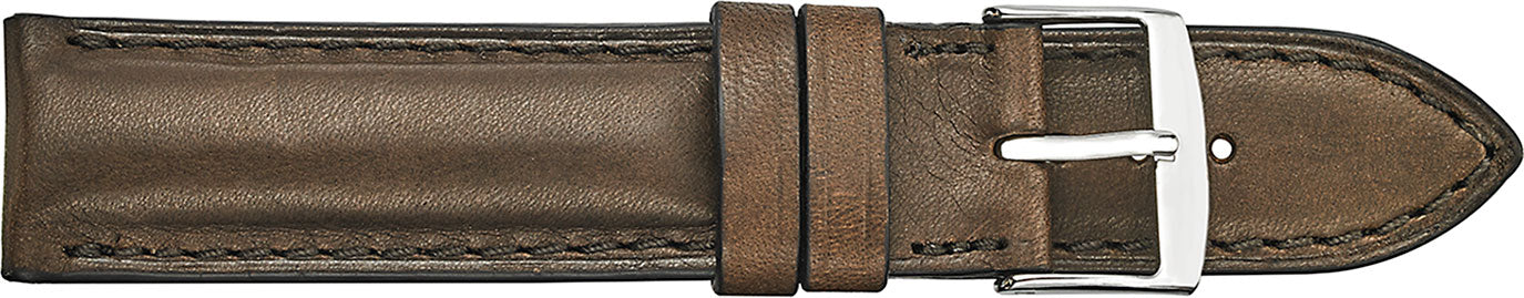 Fleurus Leather Watchband with 5mm Semi-Pad and Stitch 580 - Image 2