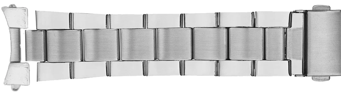 Curved End Stainless Steel Watchband 589 - Image 3