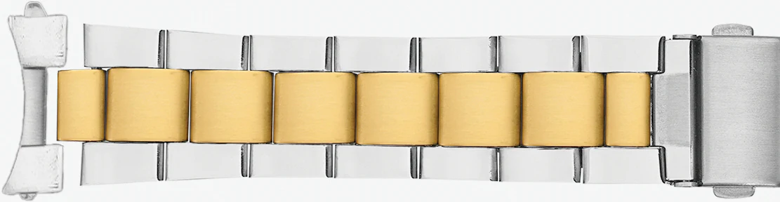 Curved End Stainless Steel Watchband 589 - Image 4