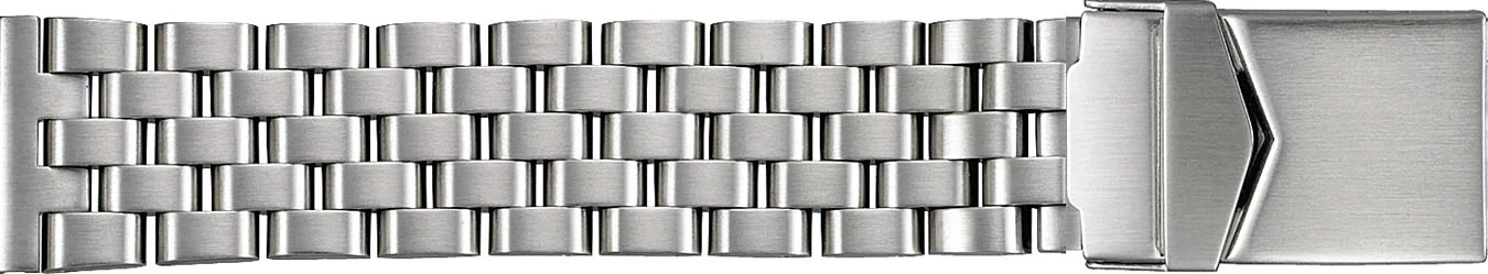 Solid Link Straight End Watch Band  596
