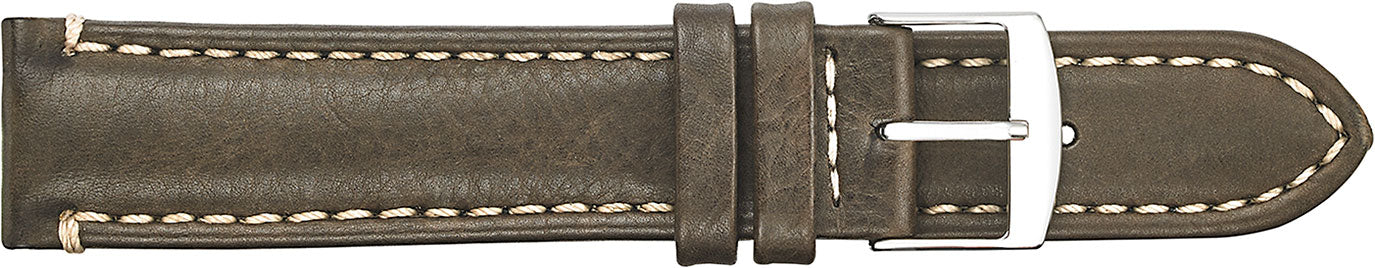 Fleurus Leather Semi-Padded and Stitched Watch Strap 621 - Image 2
