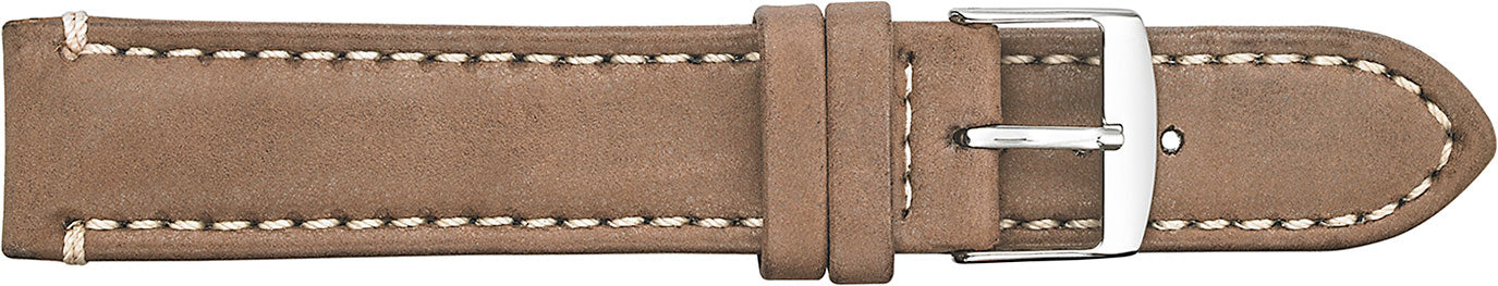 Fleurus Leather Semi-Padded and Stitched Watch Strap 621 - Image 3