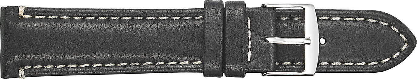 Fleurus Leather Semi-Padded and Stitched Watch Strap 621 - Image 4