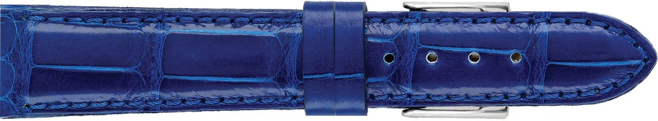 Genuine Polished Louisiana Alligator Watch Strap 714 - Image 5