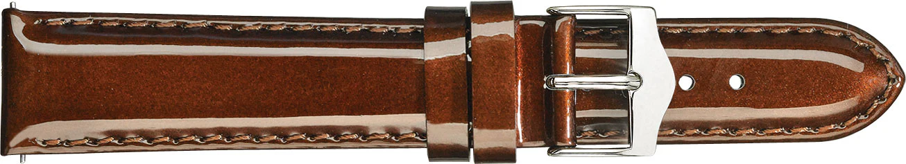 Patent Leather Watchband with EZ Release Pins 793 - Image 3