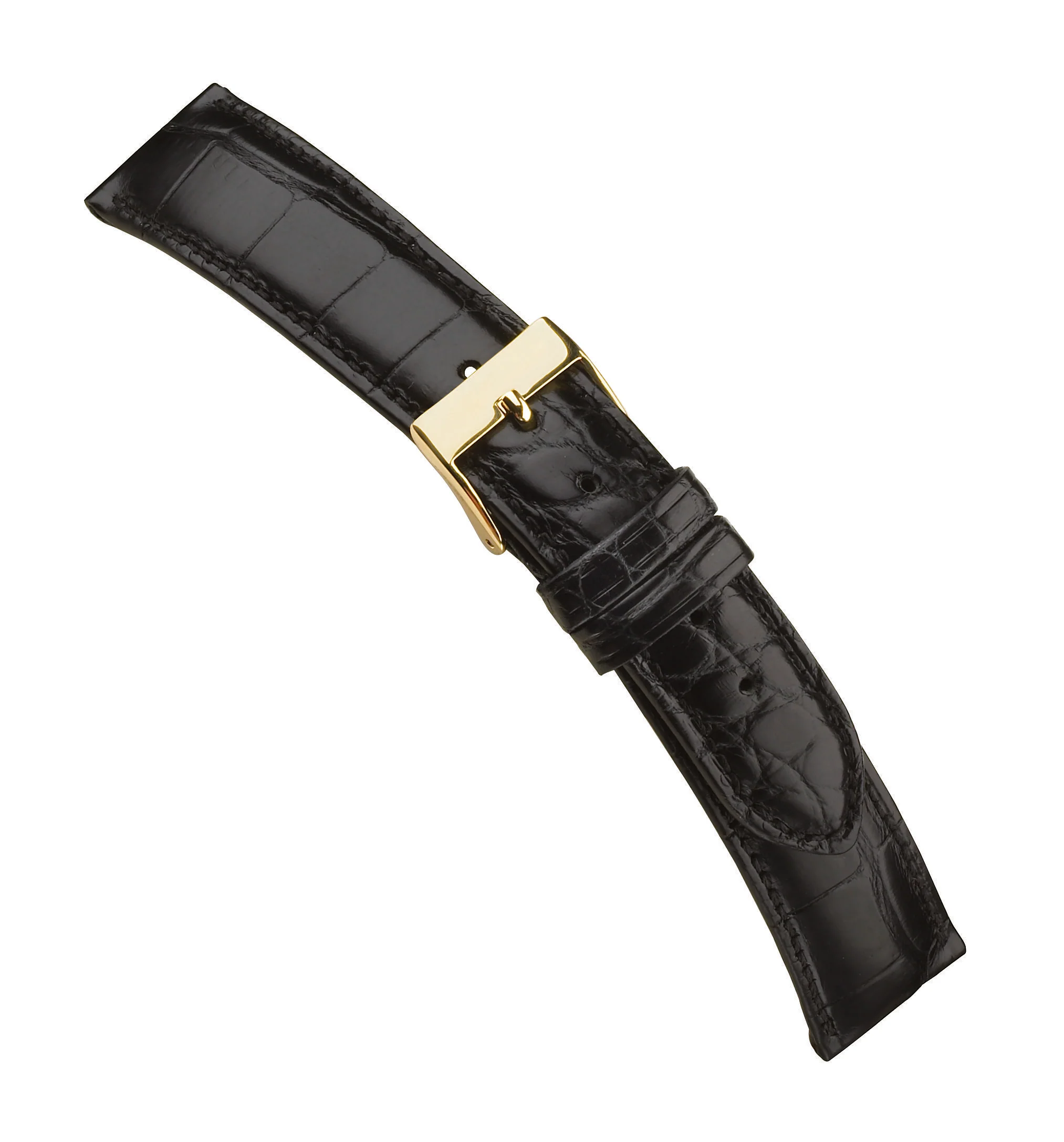 Genuine Matte Louisiana Alligator Watch Strap 834 - Image 10