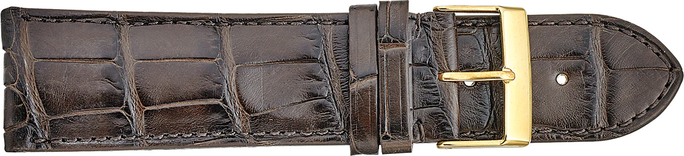 Genuine Louisiana Alligator Watch Strap 874 - Image 4