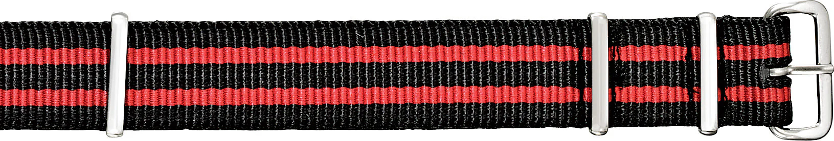 Military Style Nylon Slip Through Watchband  N96 - Image 3