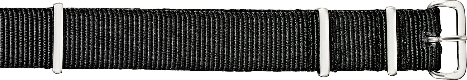 Military Style Nylon Slip Through Watchband  N96 - Image 5