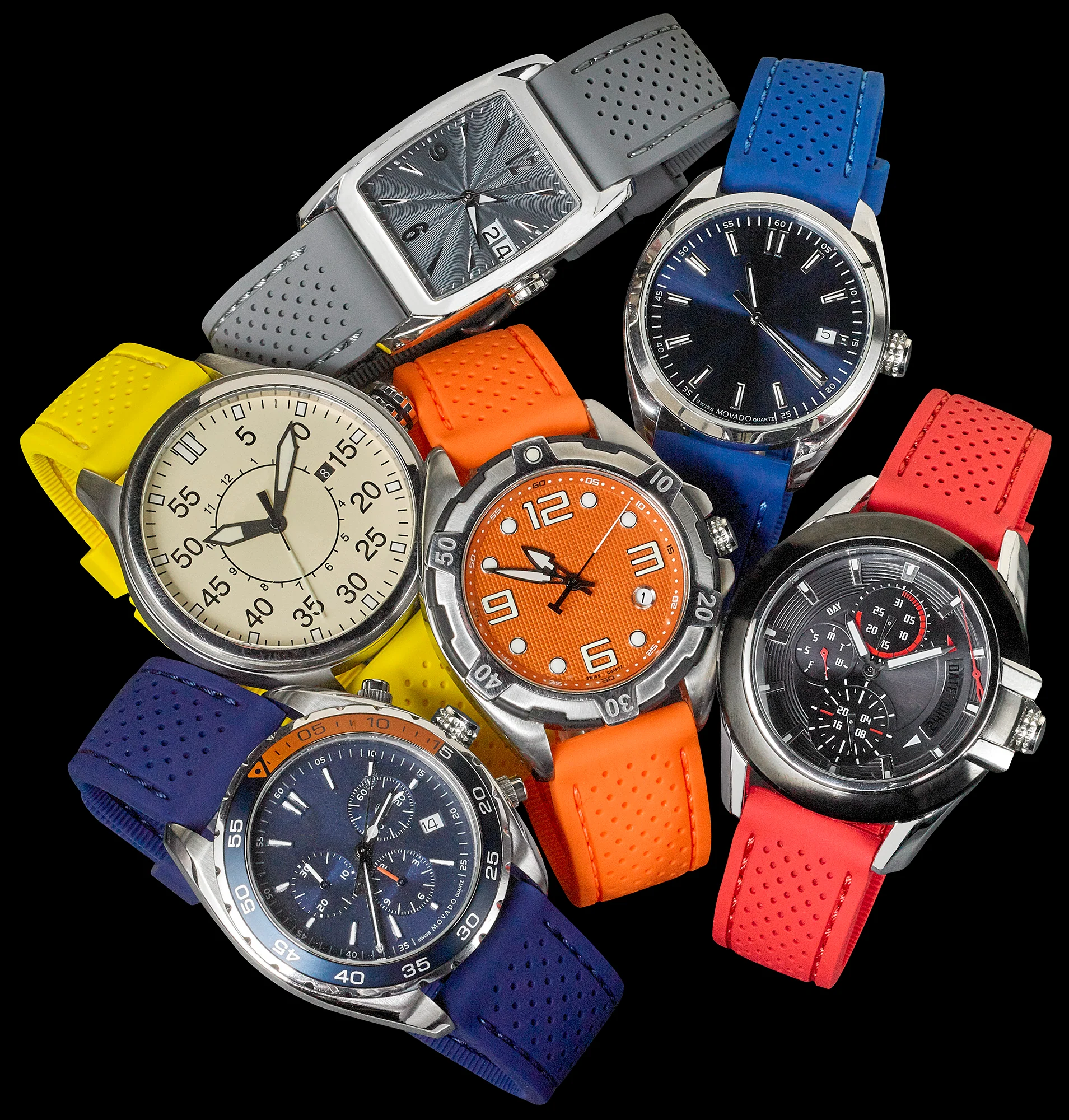 Silicone Sports Watchband with square tip  SB2800 - Image 11