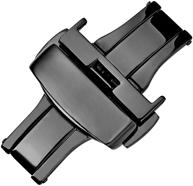 Deployment Buckle with butterfly, side button release  D45 - Image 2