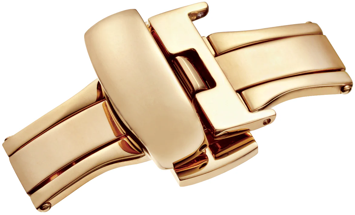 Deployment Buckle with butterfly, side button release  D45 - Image 3