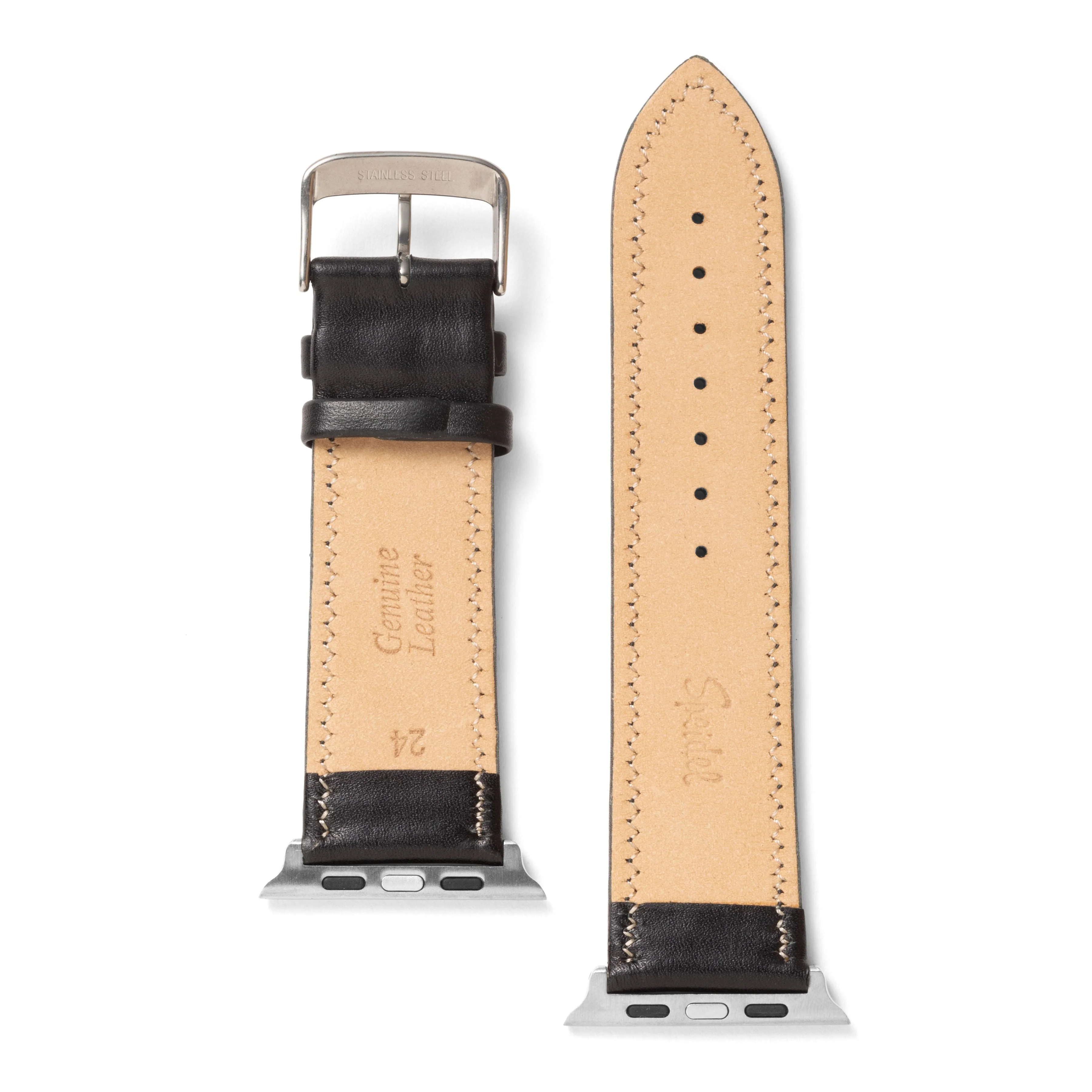 Royal English Leather Band Compatible For Use With The Apple Watch® (series 1-10) - Image 2