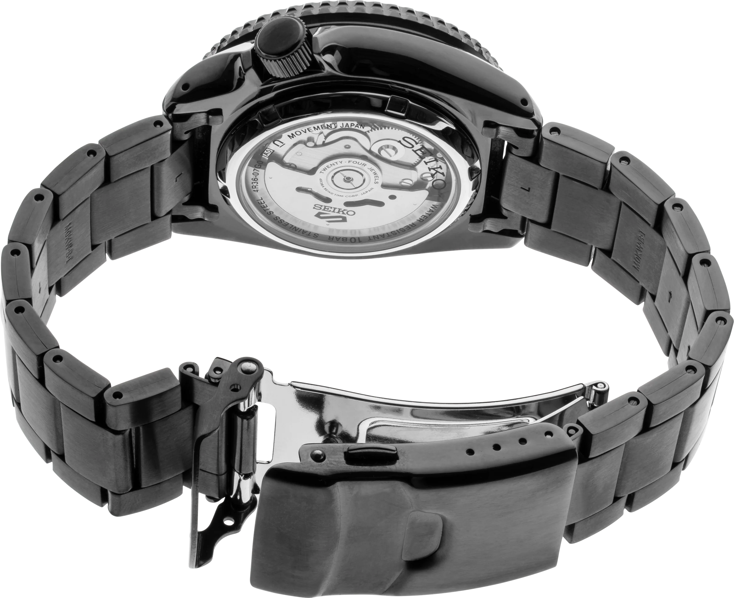 Seiko 5 Sports Black Dial - Image 3