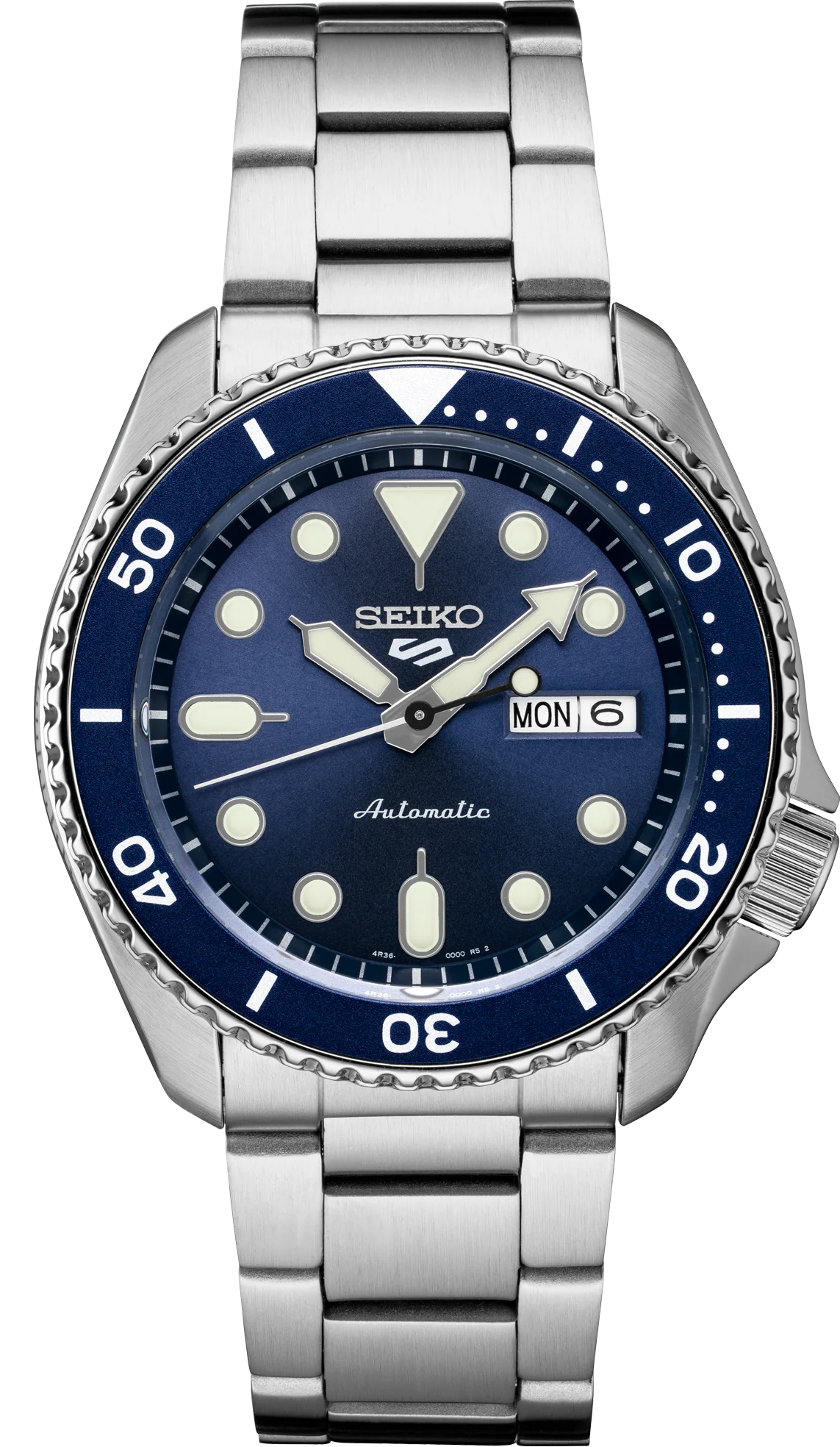 Seiko 5 Sports Blue Sunray Dial
