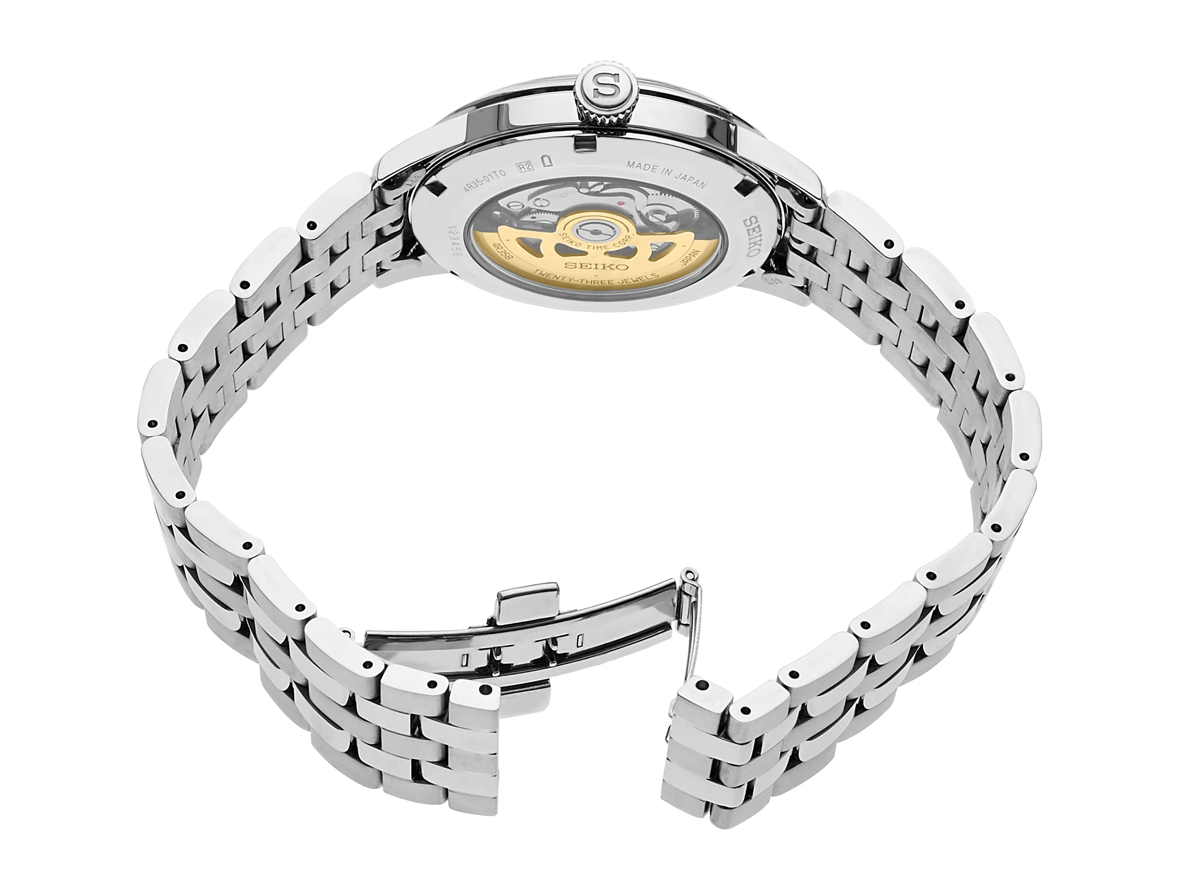 Seiko Presage "Cocktail Time" Automatic Dress Watch with 40mm Case - Image 2