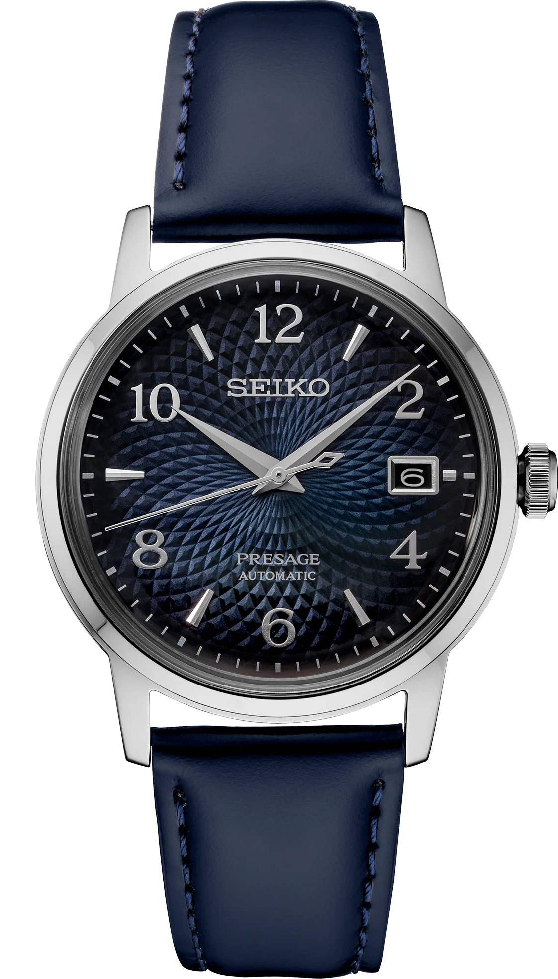 Seiko Presage Cocktail Time deep Blue Textured Dial
