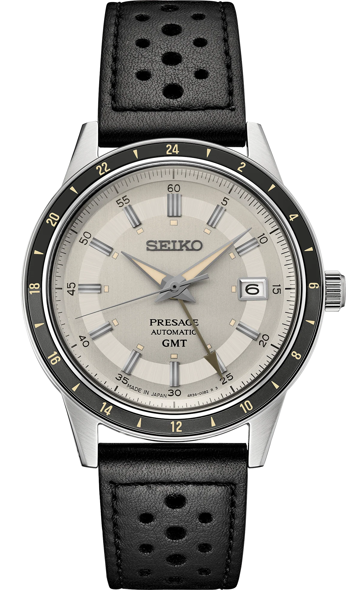 Seiko Presage Style ’60s GMT Light Beige Dial
