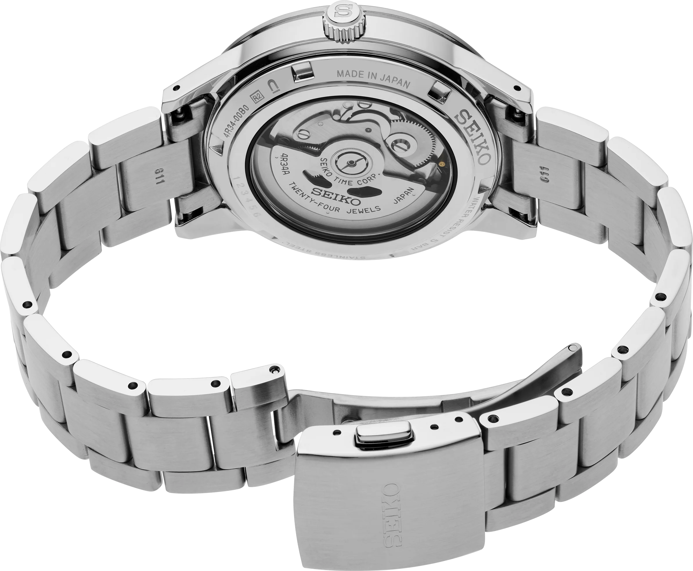 Seiko Presage Style ’60s GMT Warm Blue-Gray dial - Image 3