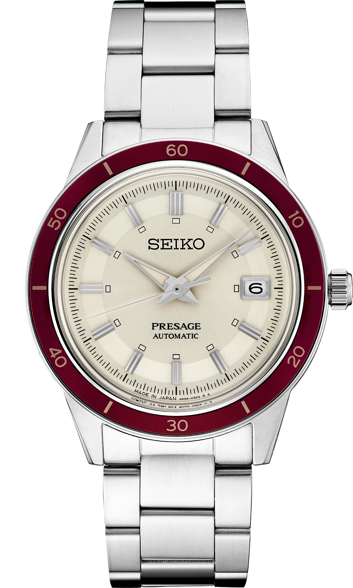 Seiko Presage Style'60s Collection Beige Sunray Dial