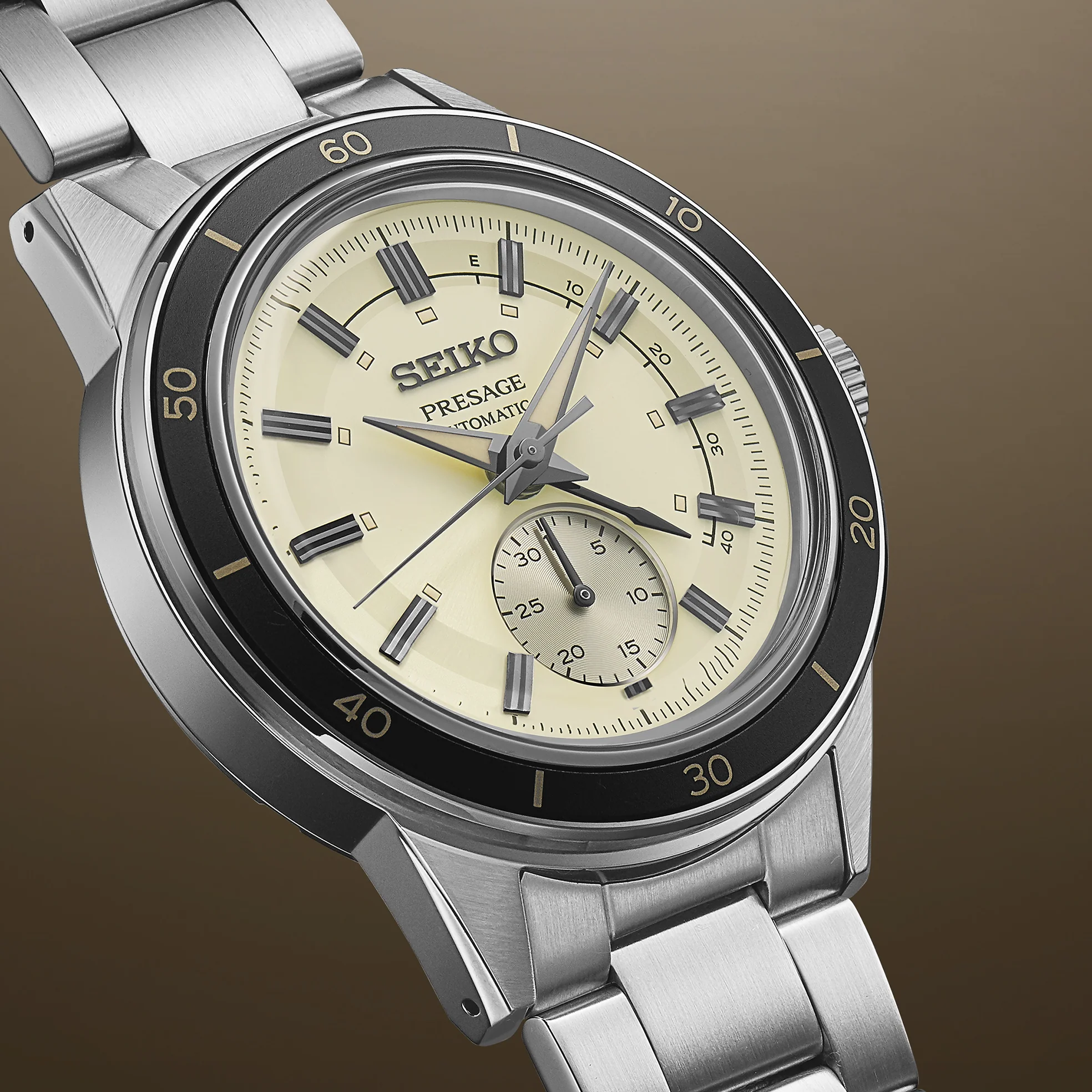 Seiko Presage Style'60s Collection Lt, Beige dial - Image 4