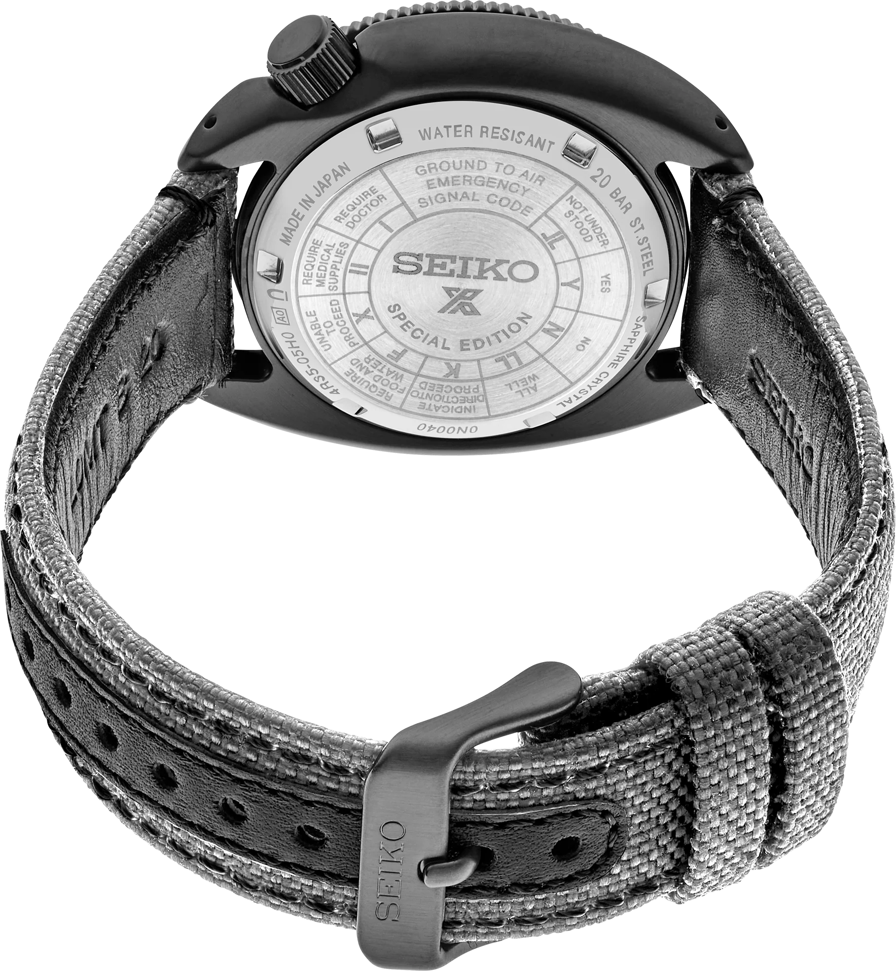 Seiko Prospex Land U.S. Special Edition Gray Textured Dial - Image 3