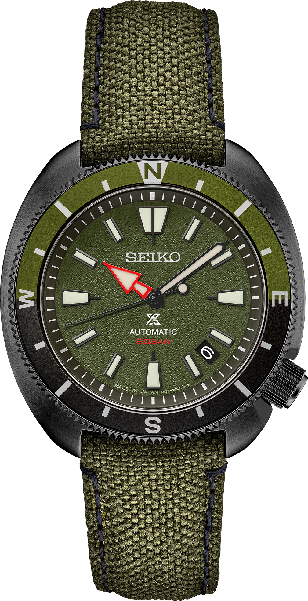 Seiko Prospex Land U.S. Special Edition Green Textured Dial
