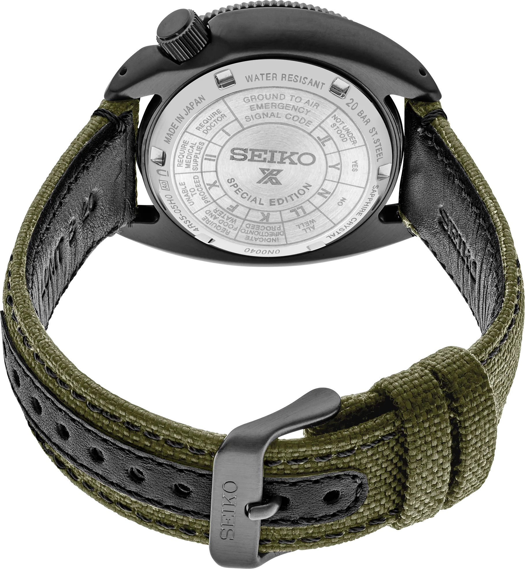Seiko Prospex Land U.S. Special Edition Green Textured Dial - Image 3