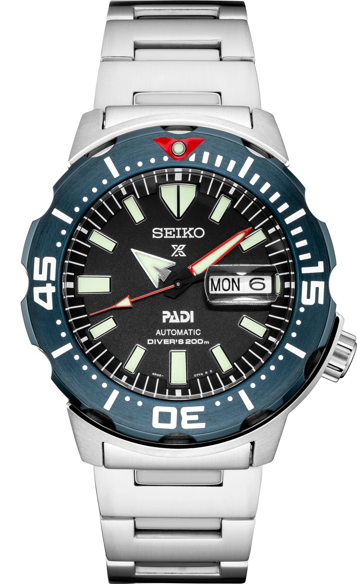 Seiko Prospex PADI Special Edition Automatic Diver Black Dial