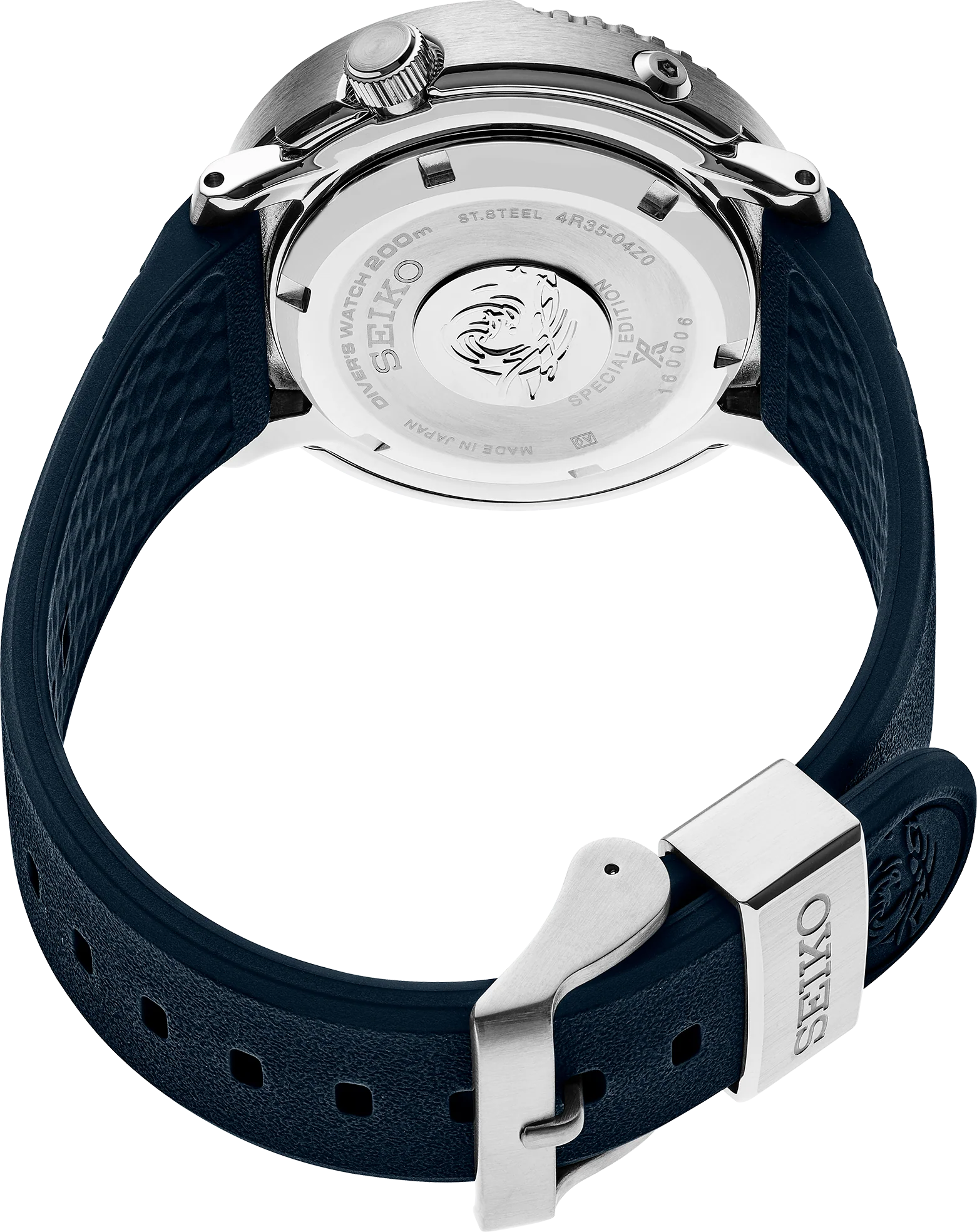 Seiko Prospex Save the Ocean Special Edition Gradiant Blue/Green Textured Dial - Image 3