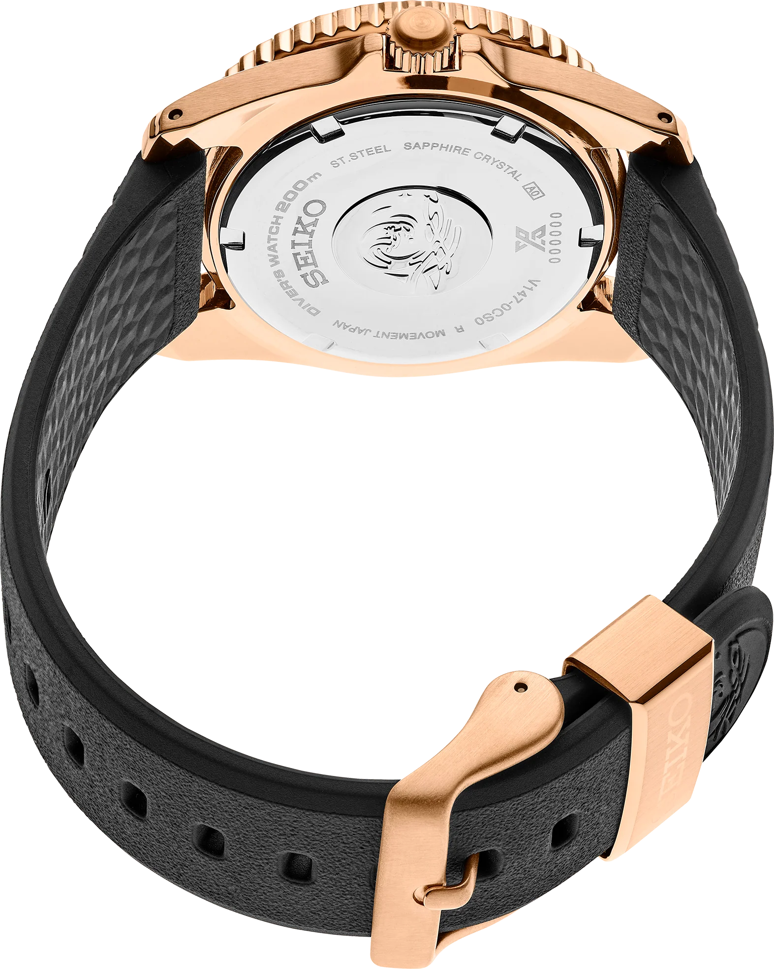 Seiko Prospex Solar Diver Black Dial SNE586 - Image 3