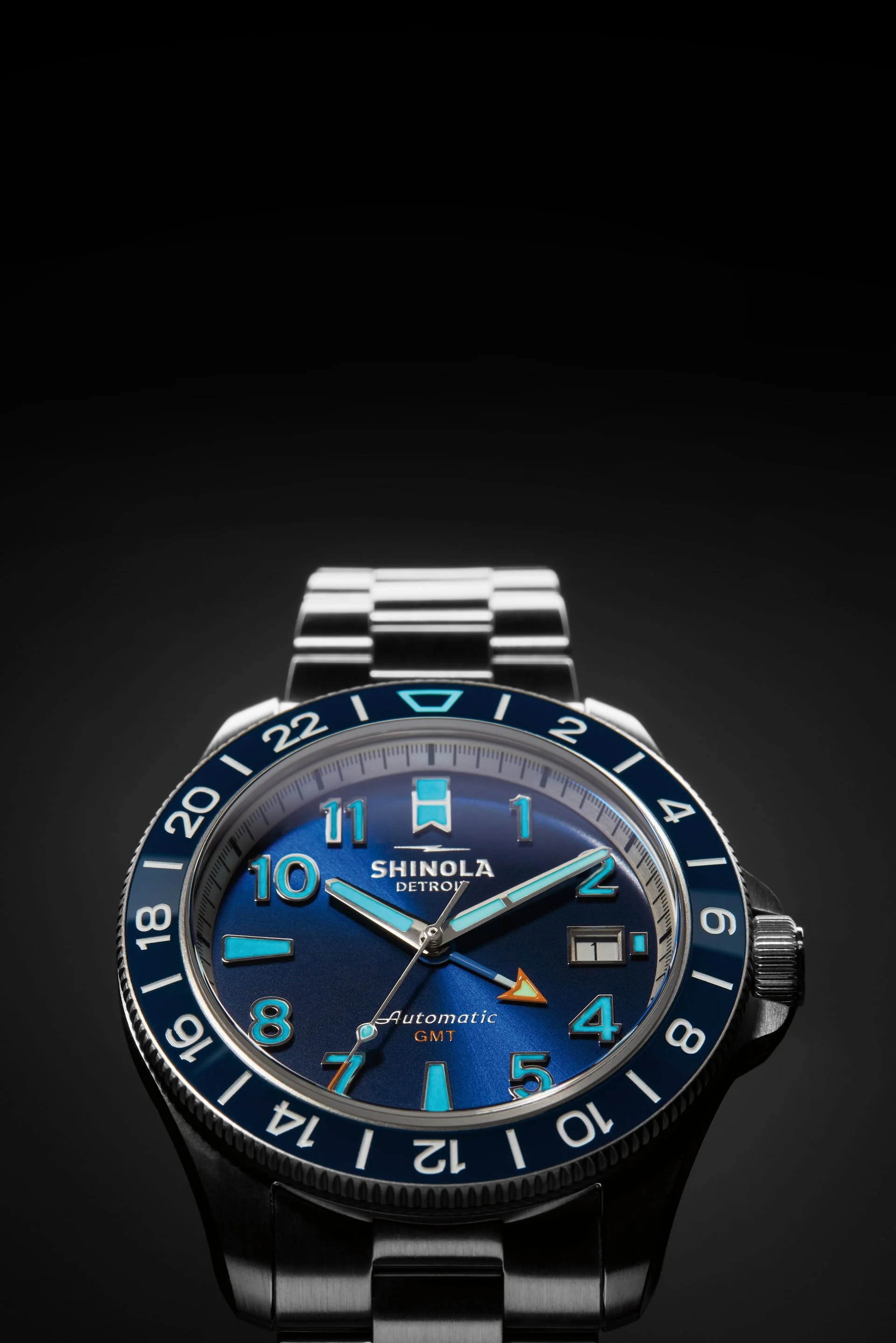 Shinola Monster GMT Automatic Watch Gift Set (40mm) - Image 12