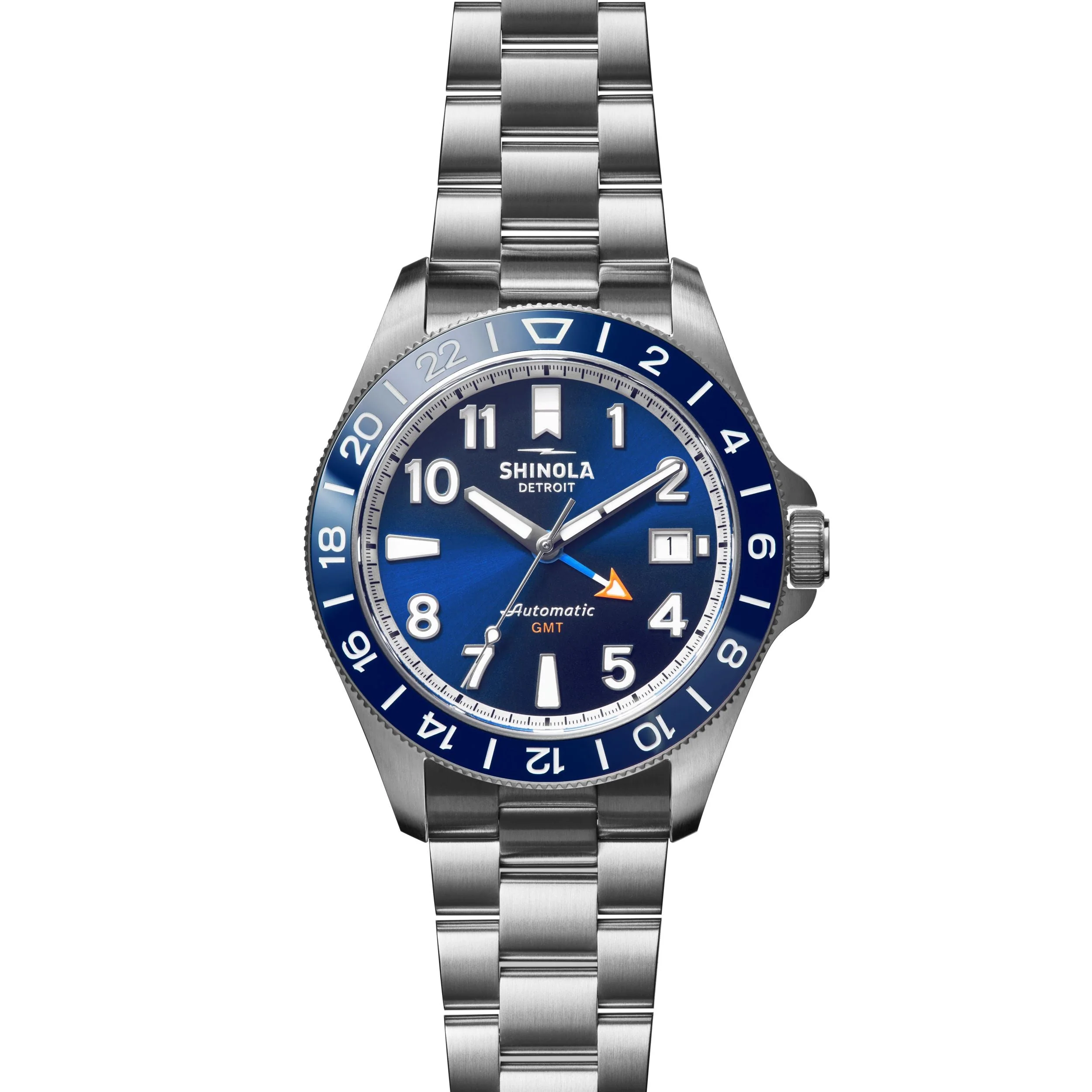 Shinola Monster GMT Automatic Watch Gift Set (40mm) - Image 6