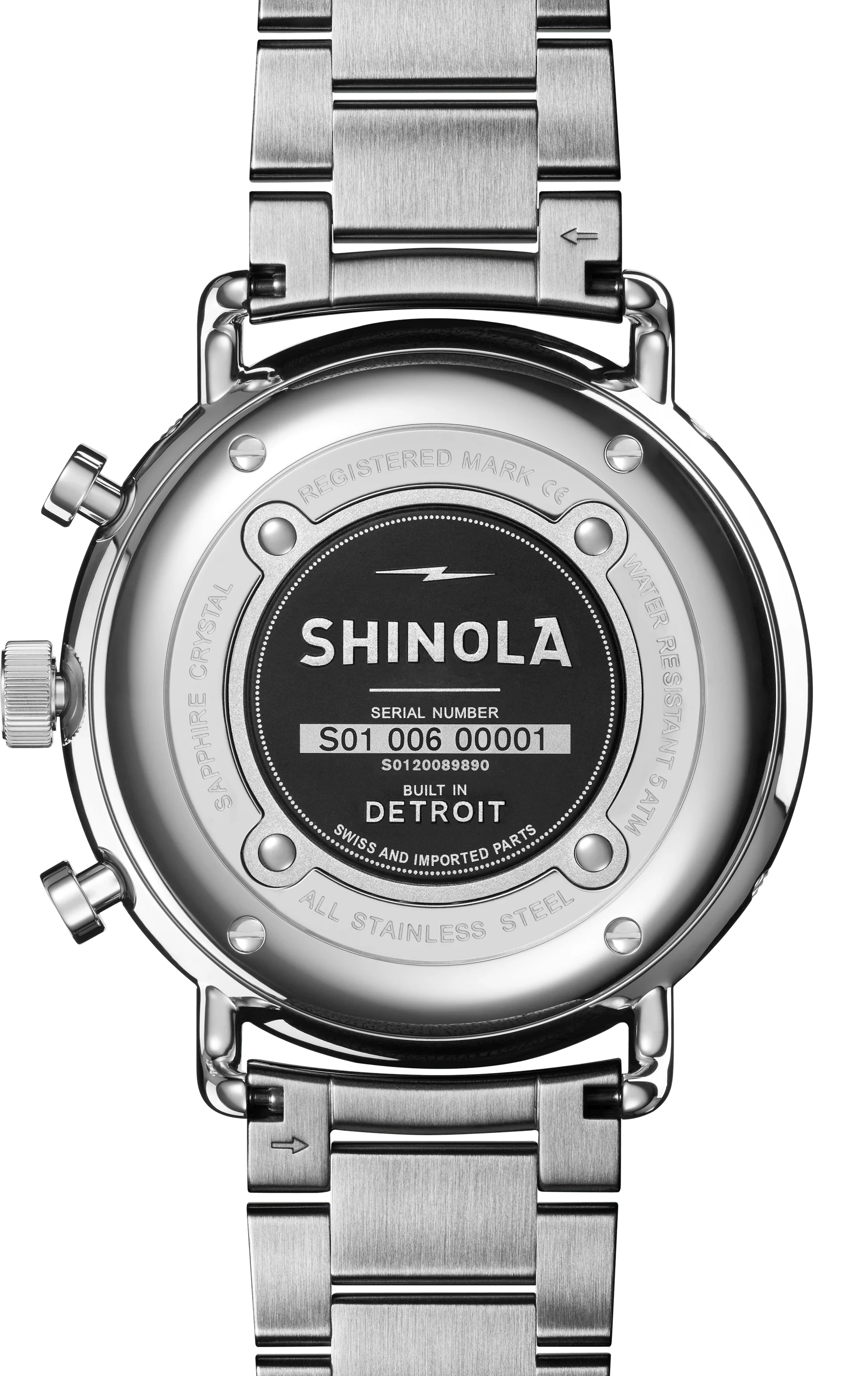 Shinola Canfield Sport Chronograph Watch (45mm) - Image 6