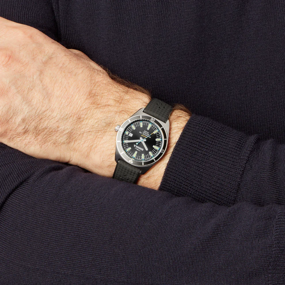 Shinola Duck Watch With Rubber Strap - Image 3