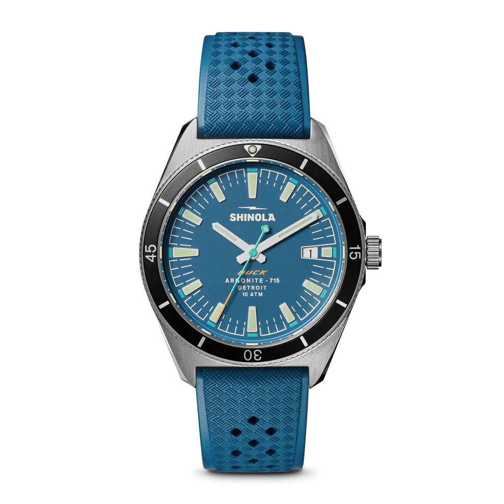 Shinola Duck Watch With Rubber Strap - Image 4