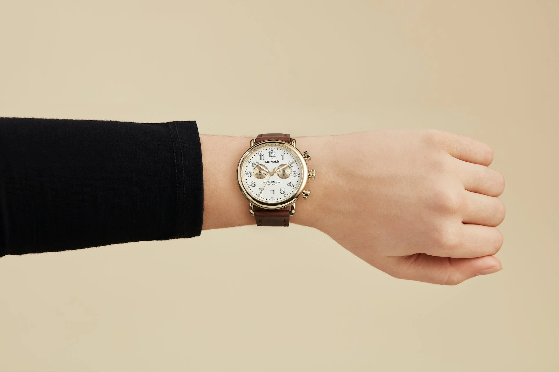 Shinola Runwell Chronograph Watch (41mm) - Image 10