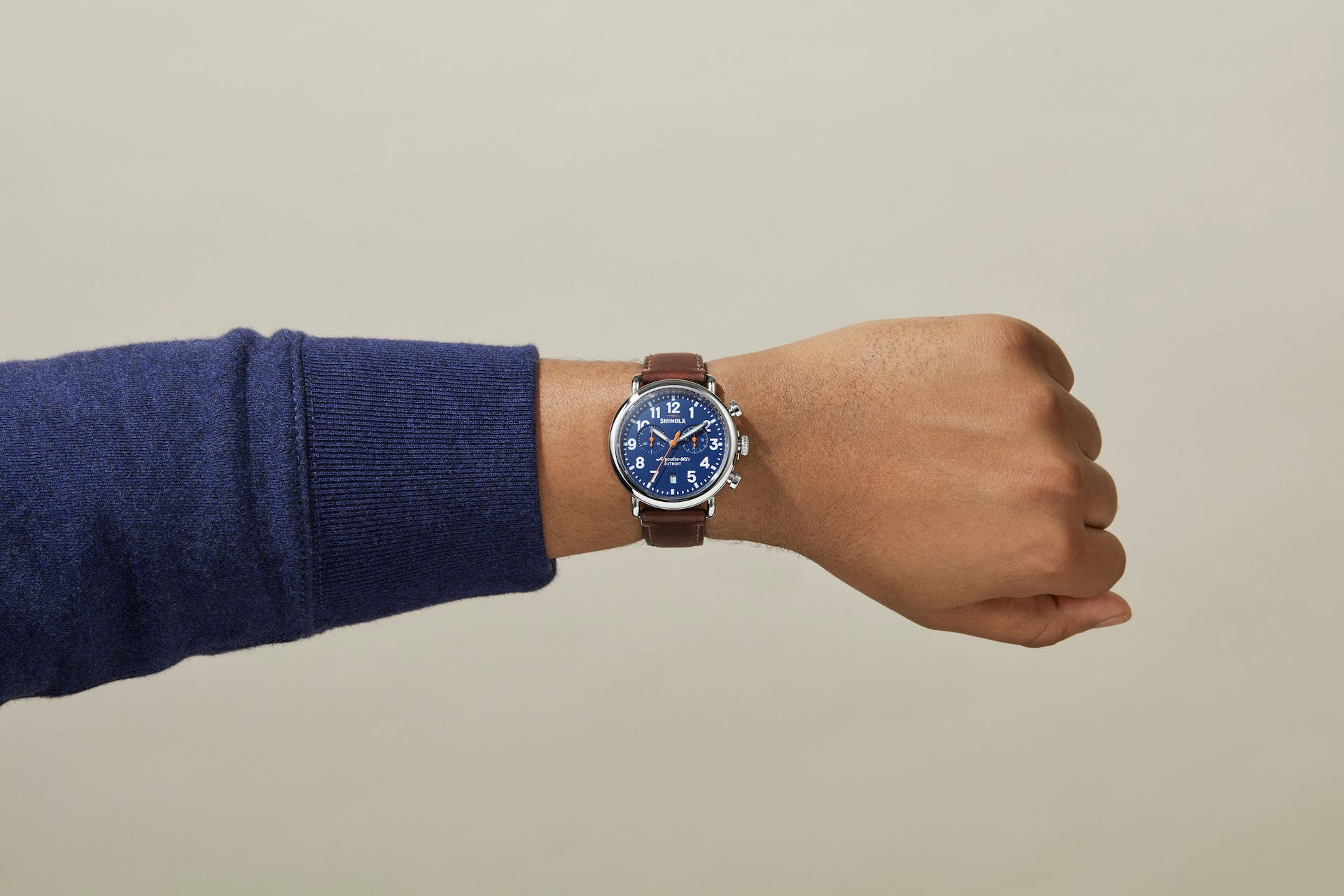 Shinola Runwell Chronograph Watch (41mm) - Image 10