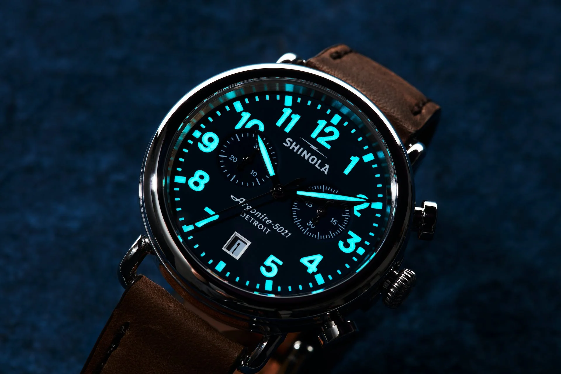Shinola Runwell Chronograph Watch (41mm) - Image 9