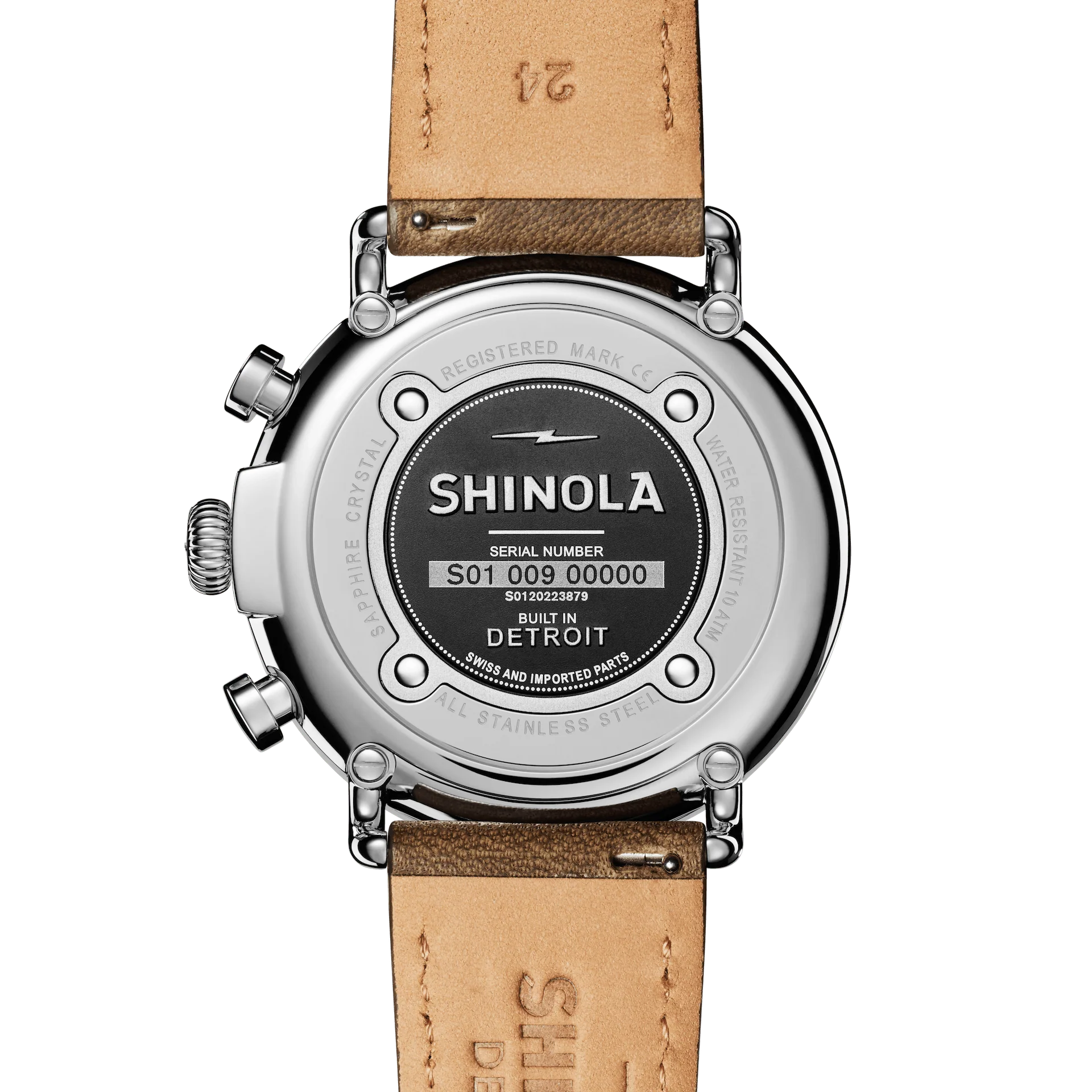 Shinola Runwell Chronograph Watch (47mm) - Image 5