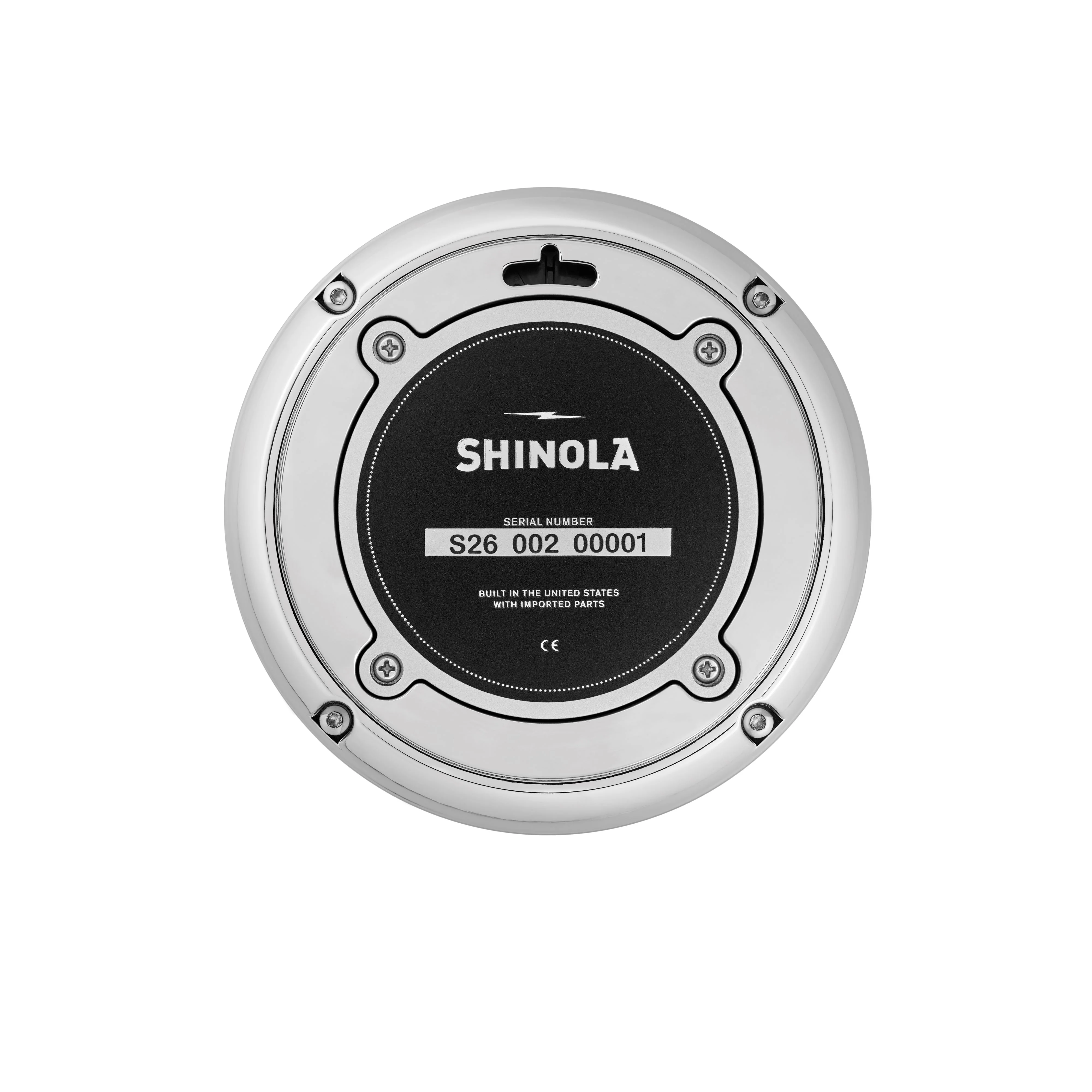Shinola RunWell 6" Desk Clock - Image 12