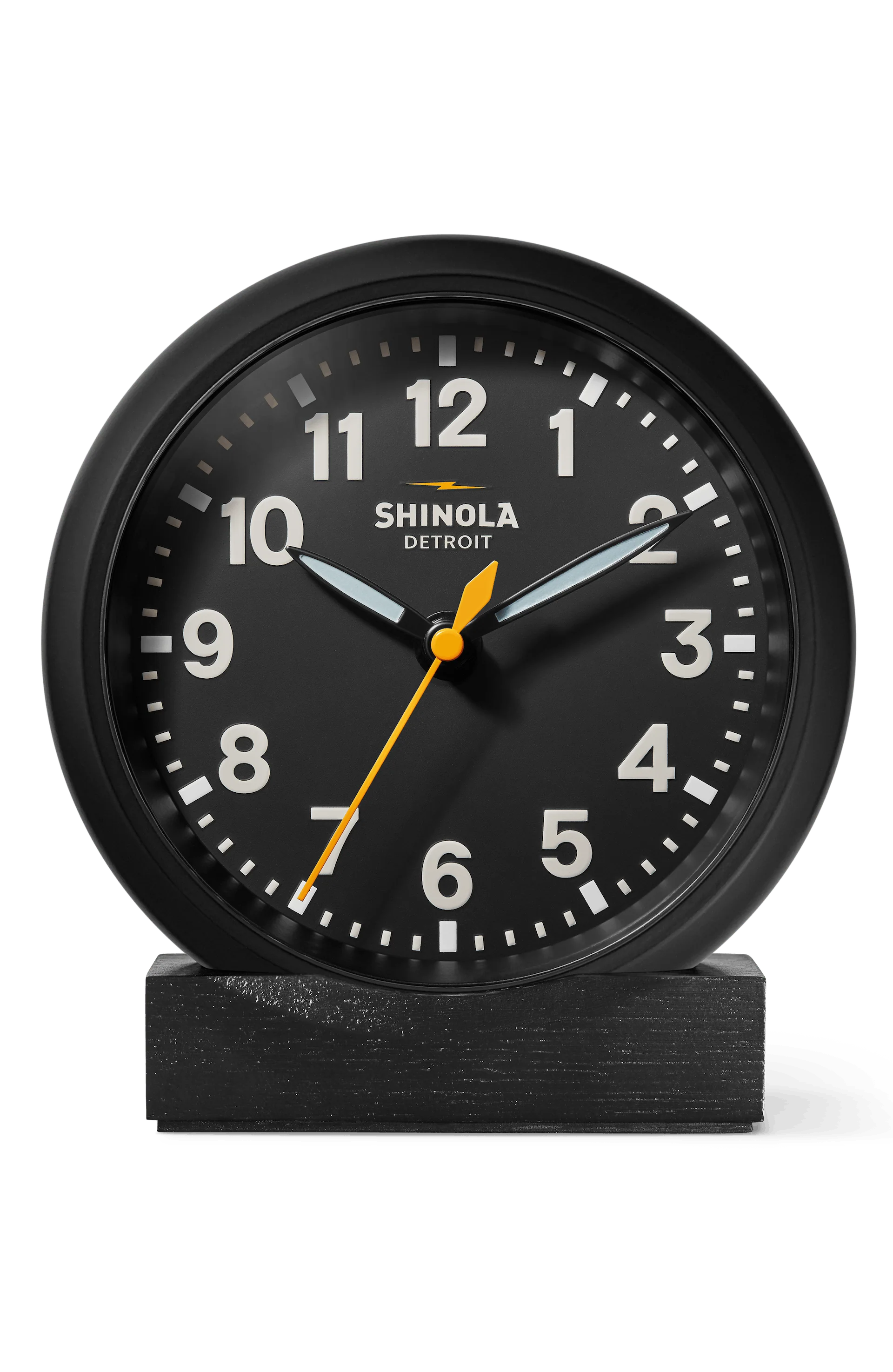 Shinola RunWell 6" Desk Clock - Image 3